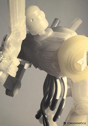 Whisper Ghost GID Popbot AP -  - Ashley Wood