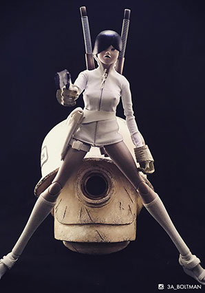 Yesterday Princess RVHK Exclusive Black by Ashley Wood, 3A Toys