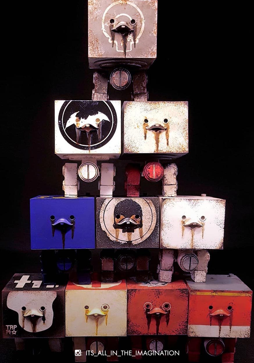 WWR Square 10 Pack by Ashley Wood (3ago) toy release info