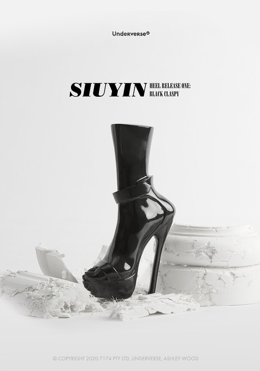 Heel Release One Black Claspy
