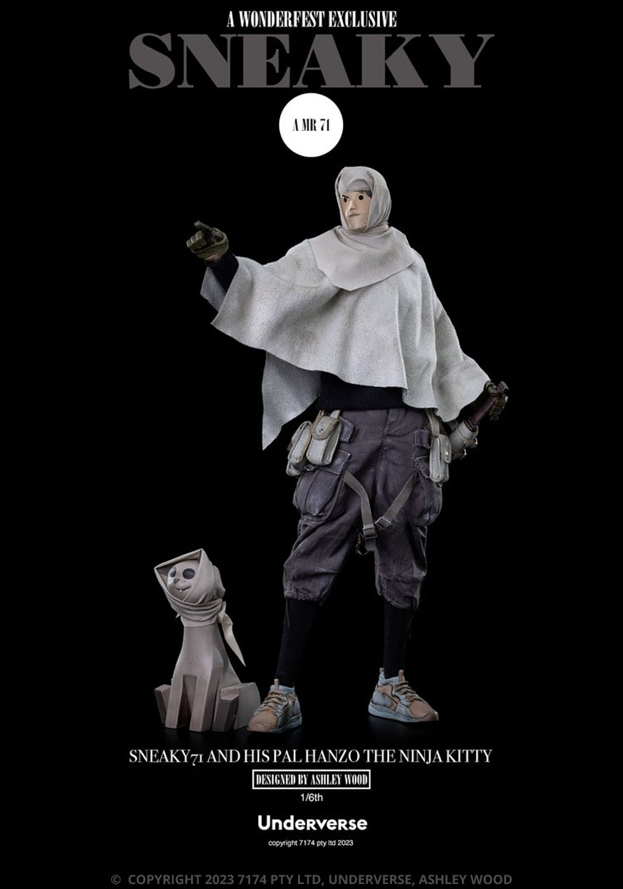 Sneaky 71 and Hanzo the Ninja Kitty